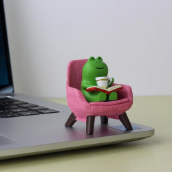 Figuras de rana en miniatura | Figura de rana para decoracion de escritorio o mesa