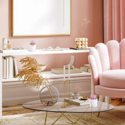 Der Rose Juego de 2 plantas suculentas artificiales para oficina | Suculentas artificiales de decoracion para oficina