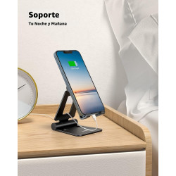 Nulaxy Soporte A4 para teléfono celular | Soporte plegable y universal de telefonos