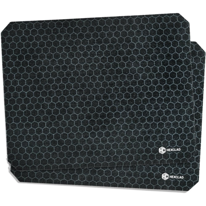 HexClad Juego de 2 alfombrillas de secado de platos | Hechas de tela absorbente