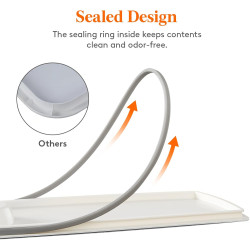 Lifewit Dispensador de arroz | Dispensador de arroz para cocina