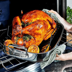 HexClad Sartén híbrida | Antiadherente y apta para lavavajillas