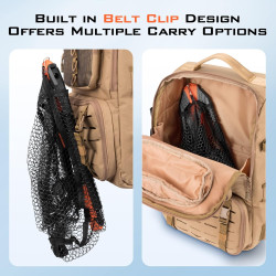 KastKing Pontus - Red de pesca | Plegable y ligera para peces grnades y pequeños