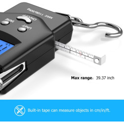 Báscula de equipaje | Bascula multiusos para pesca, equipaje etc.