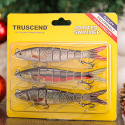 TRUSCEND - Señuelos de pesca | Señuelos realistas de hundimiento lento para pesca