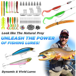 PLUSINNO Mochila de pesca  | Mochila de pesca con equipo completo