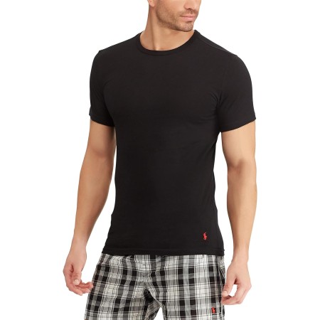 POLO - Paquete de 3 camisetas Ralph Lauren de corte ajustado para hombre