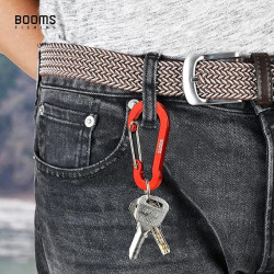 Booms Fishing CC5 - Clips de mosquetón multiusos | Mosquetones multiuso para actividades al aire libre