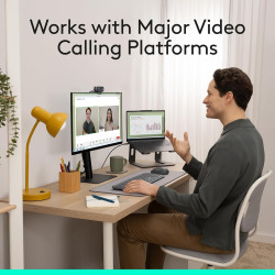 Logitech Cámara web | Camara con maxima calidad de video para computadoras