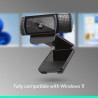 Logitech Cámara web | Camara con maxima calidad de video para computadoras
