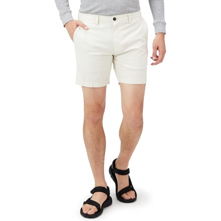 Amazon Essentials Pantalón corto Oxford ajustado de 7 pulgadas para hombre, ligero, cómodo, elástico (anteriormente Goodthreads)