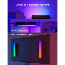 Govee Barras de luz LED inteligentes | Con aplicacion de movil para justar colores