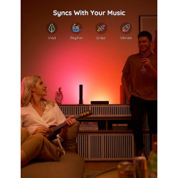 Govee Barras de luz LED inteligentes | Con aplicacion de movil para justar colores