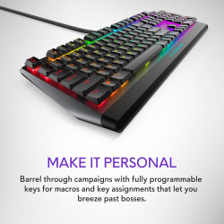 Alienware Teclado RGB | Teclado mecanico con interruptores rojos