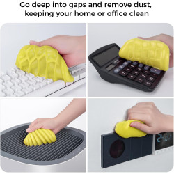 ColorCoral Gel de limpieza para teclados | Gel de limpieza multiusos facil de usar