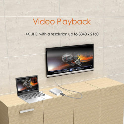 j5create Adaptador de pantalla | Compatible con Mac y Windows