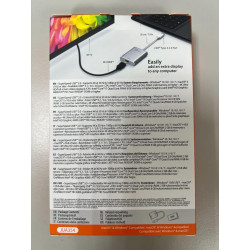 j5create Adaptador de pantalla | Compatible con Mac y Windows