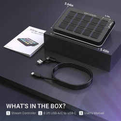 Fifine AmpliGame - Controlador de transmisión | Con teclas LCD personalizables