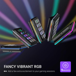 Fifine AmpliGame - Controlador de transmisión | Con teclas LCD personalizables