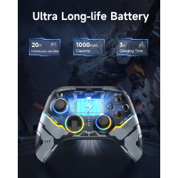 Controlador EasySMX X15 para PC | Control para PC sin drift ni zonas muertas