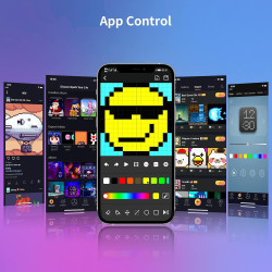 Divoom Panel de pantalla de luz LED | Con controlador de aplicacion