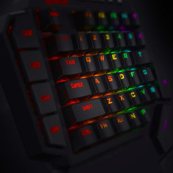 Redragon K585 DITI - Teclado mecánico |42 teclas tipo C teclado profesional para juegos