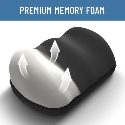 Everlasting Comfort Reposapiés ajustable | Echo de espuma viscoelastica