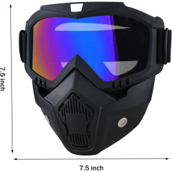 Máscara de paintball anti niebla | Con visor anti empañante