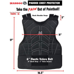 Pechera protectora para paintball | Pechera comoda para proteccion en juegos de paintball