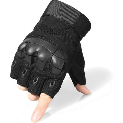 WTACTFUL Guantes tácticos | Guantes tacticos sin dedos para actividades al aire libre