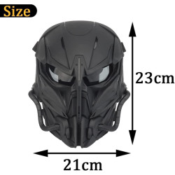 Airsoft Skull Máscara protectora de paintball | Mascara protectora de paintball con diseño de calavera