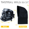 Máscara protectora de gas Airsoft | Mascara protectora completa para paintball