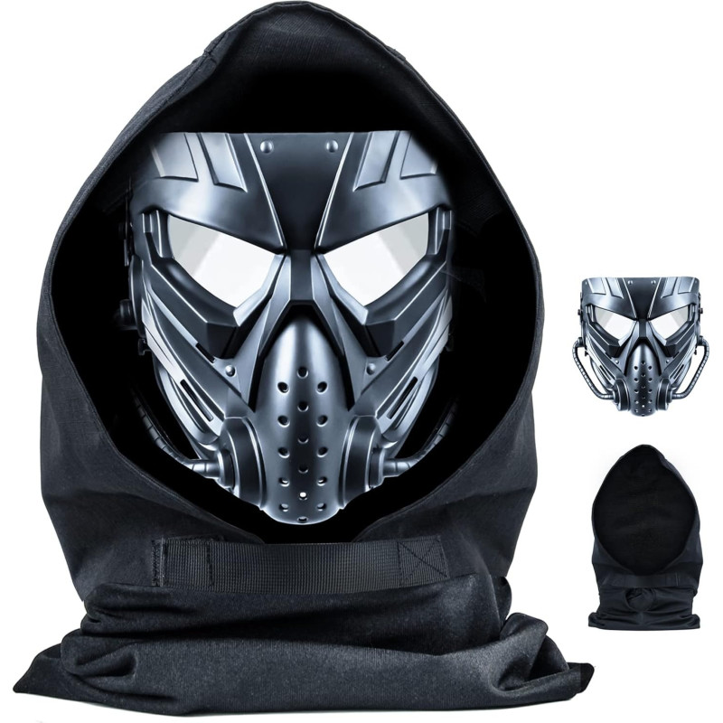 Máscara protectora de gas Airsoft | Mascara protectora completa para paintball