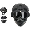 Casco y máscara Airsoft | Casco y mascara de proteccion para paintball o airsoft