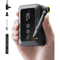 HOTO Mini bomba de neumáticos | Inflador de neumaticos electrico para bicicletas