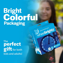 Wheelbrightz - Luces LED para rueda de bicicleta | Luces de decoracion para ruedas de bicicleta