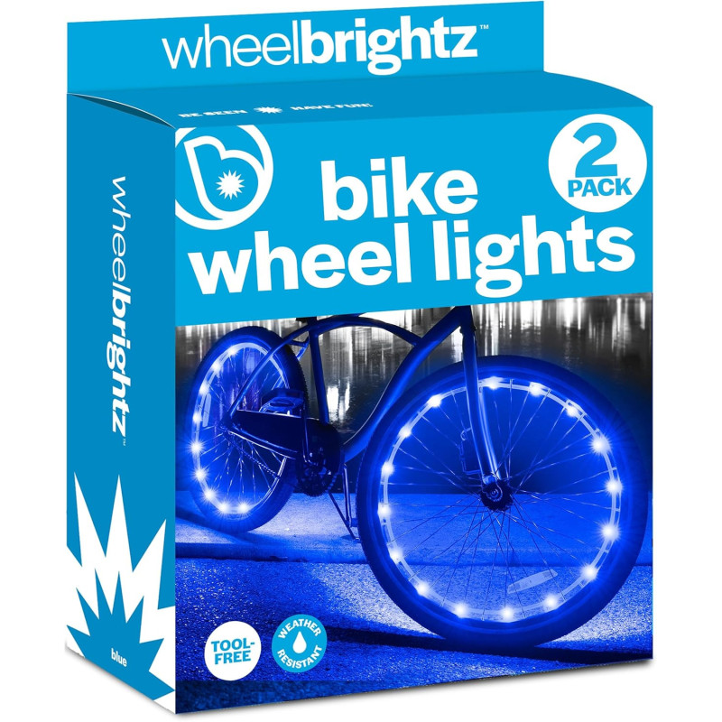 Wheelbrightz - Luces LED para rueda de bicicleta | Luces de decoracion para ruedas de bicicleta