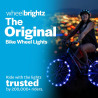Wheelbrightz - Luces LED para rueda de bicicleta | Luces de decoracion para ruedas de bicicleta