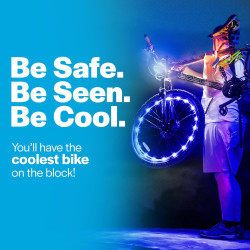 Wheelbrightz - Luces LED para rueda de bicicleta | Luces de decoracion para ruedas de bicicleta