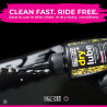 Muc-Off Lubricante para cadena de bicicleta Paquete de 2 | 2 envases de lubricante para cadenas de bicicletas