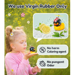 Decoraciones de bicicleta de pato de goma | Decoracion de pato para manubrio de bicicletas