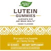 Nature's Way Gomitas de luteína con zeaxantina, suplemento para la salud ocular y la función cerebral*, sabor a mango, 60