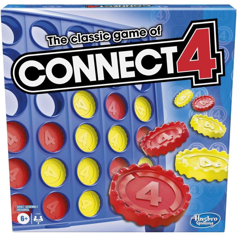 Juego conector de 4 de Hasbro, talla única , Multicolor