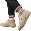 JishinGal Explorer - Botas Chukka de caña alta, impermeables, ligeras, unisex, para senderismo, campamento y conducción, para