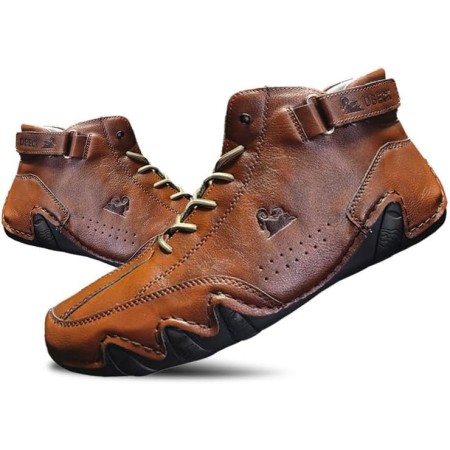 JishinGal Explorer - Botas Chukka de caña alta, impermeables, ligeras, unisex, para senderismo, campamento y conducción, para