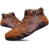 JishinGal Explorer - Botas Chukka de caña alta, impermeables, ligeras, unisex, para senderismo, campamento y conducción, para