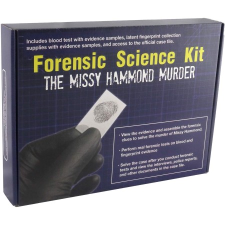 Crime Scene Kit de ciencia forense: Resuelve el asesinato de Missy Hammond