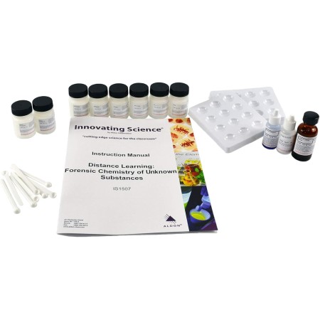 Química Forense de Sustancias Desconocidas: Identificación de Sustancias Químicas Misteriosas - Kit de Aprendizaje a Distancia -