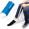 Herramienta de ayuda para calcetines y pantalones para ancianos, discapacitados, embarazadas, diabéticos - Dispositivo de