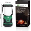 LE - Linterna LED de campamento recargable, 1000 lm, 4 modos de luz, batería de 4400 mAh, impermeable IP44, linterna perfecta